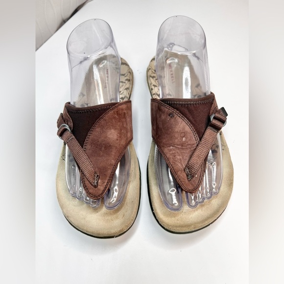 Merrell Shoes - Merrell Senise  Brown Women’s Size 8 Casual Comfort  Flip Flop  Thong Sandals